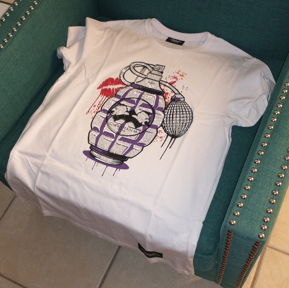 BRAND NEW Christian M Paris T shirt size M - Picture 4 of 4